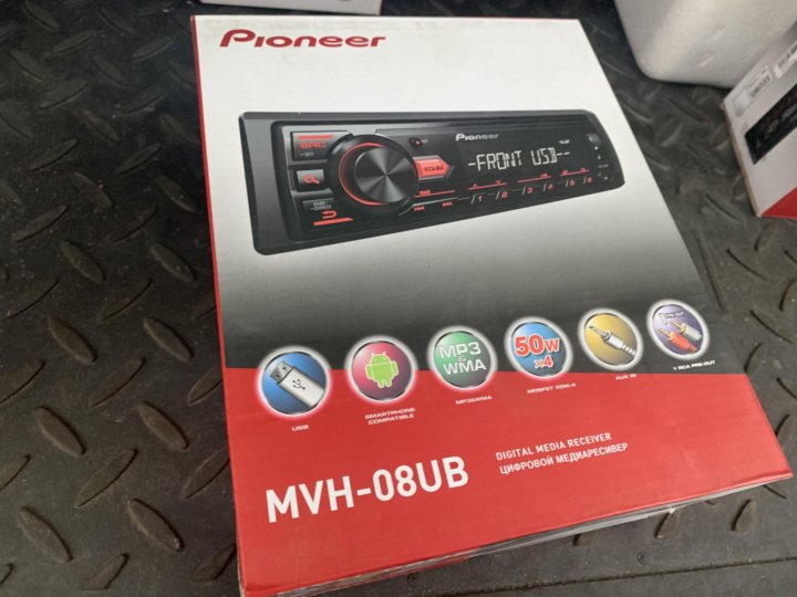 Не включается магнитола pioneer mvh 08ub