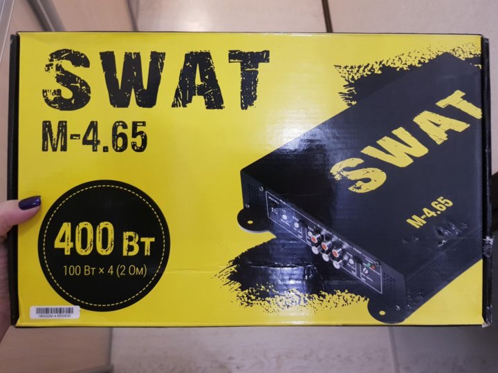 Усилитель SWAT M-4.65. Усилитель сват 4.65.