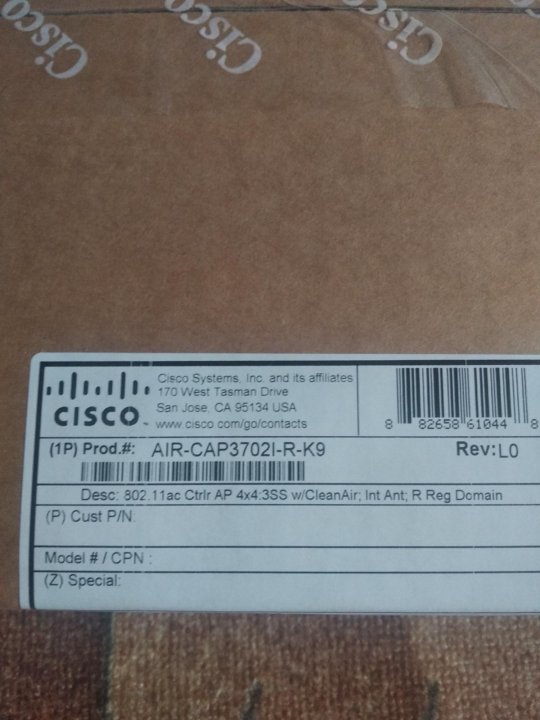 Код оборудования. Cisco cap3702i фото. Точку доступа Cisco airap1852i r k9 для чего она.