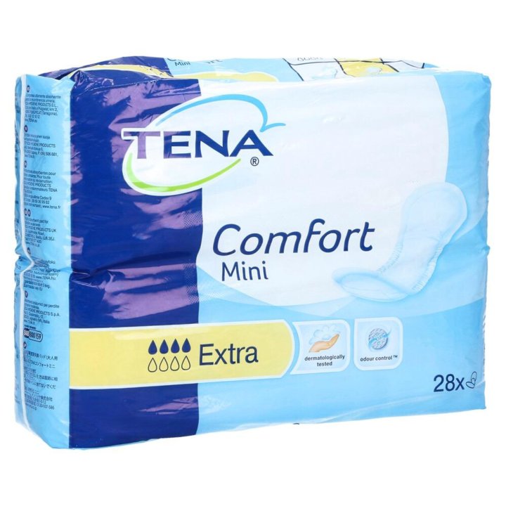 Комфорт мини. Tena Comfort Mini Extra 30 шт. Тена комфорт Экстра урологические прокладки. Прокладки Tena Comfort мини. Прокладки мини 4 капли Tena Extra.