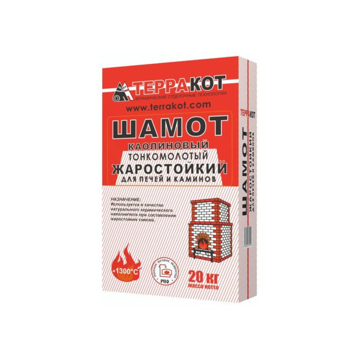 Шамот каолиновый
