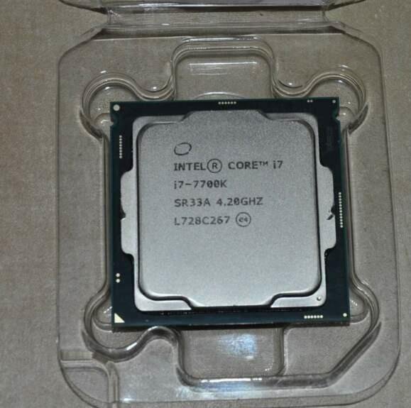 Intel Core i7-7700K Kaby Lake.