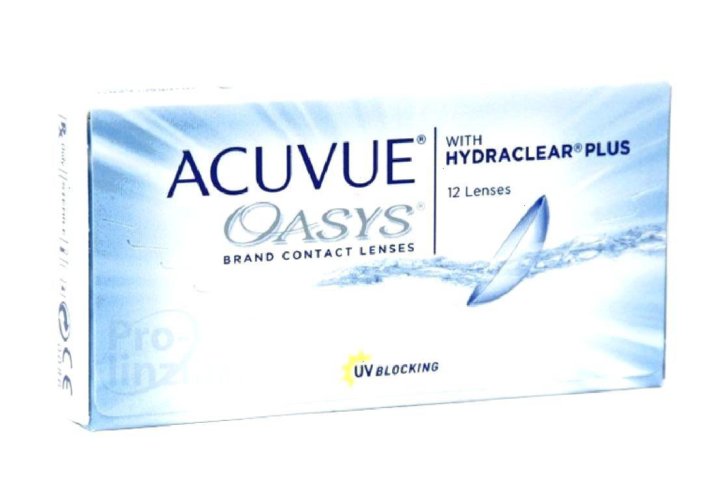 Двухнедельные линзы acuvue oasys with hydraclear