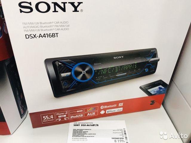 sony dsx a416bt обзор