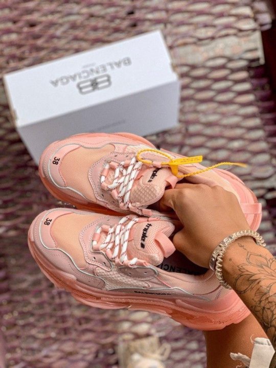 Кроссовки Balenciaga Triple s Pink