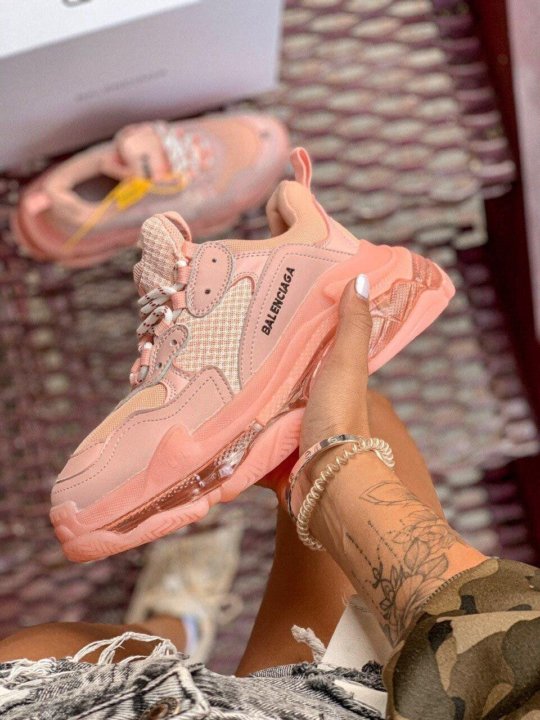 Кроссовки Balenciaga Triple s Pink