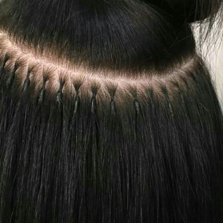 Капсульное наращивание волос в караганде