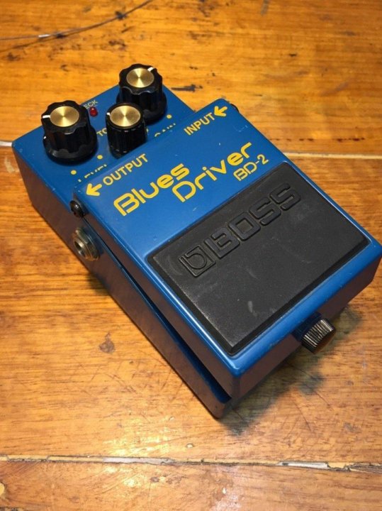 Boss blues driver схема