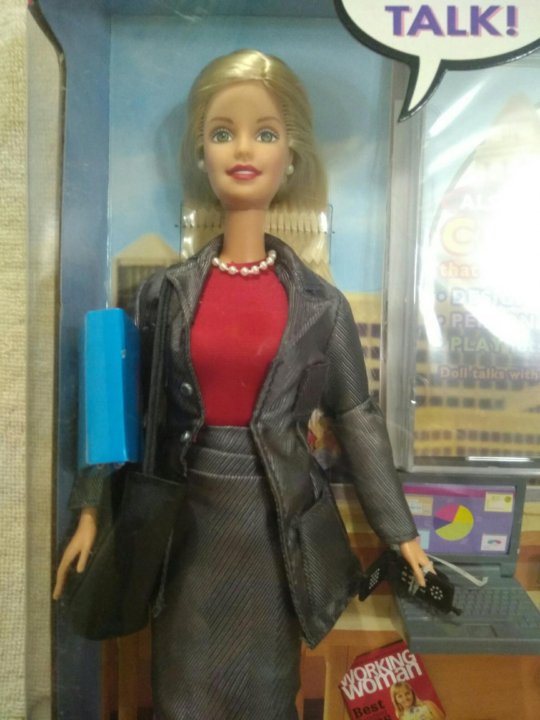 barbie working woman
