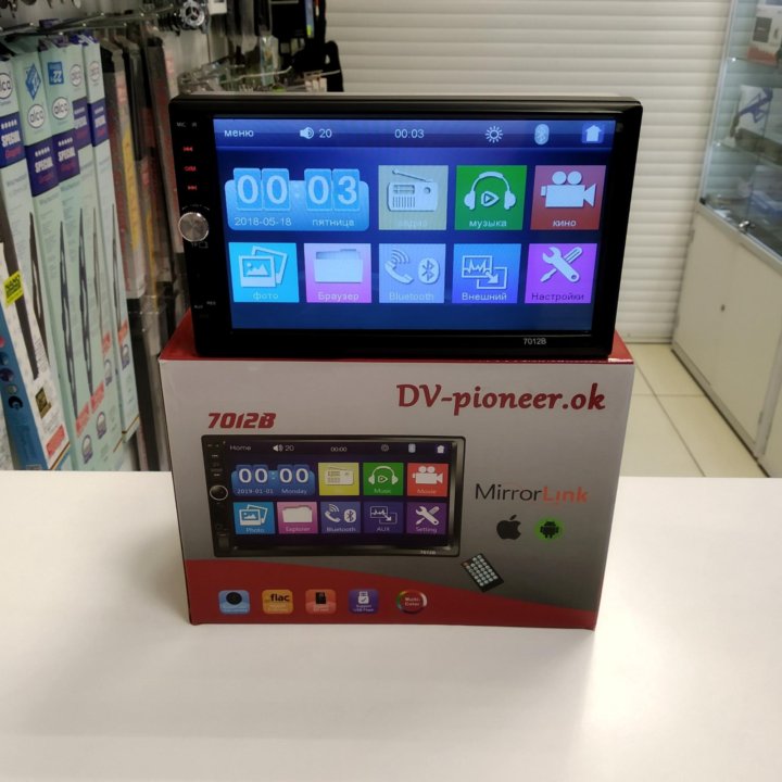 Dv pioneer ok. DV Pioneer ok 2din. Магнитола дв Пионер 2 din андроид. Пионер 7018в. Pioneer ok 7018 2din.