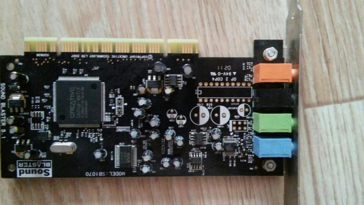 Звуковая карта sound blaster sb1070