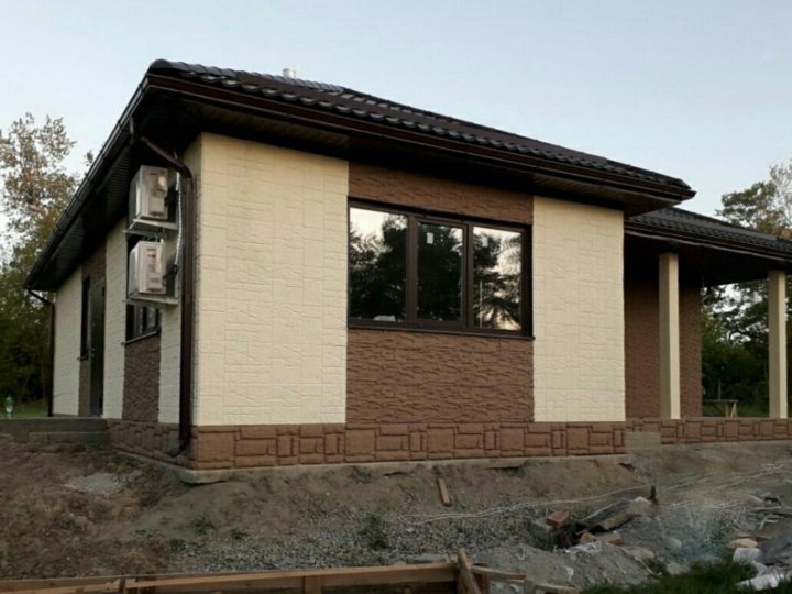 Проекты одноэтажных домов по технологии техноблок Проекты одноэтажных домов по технологии техноблок