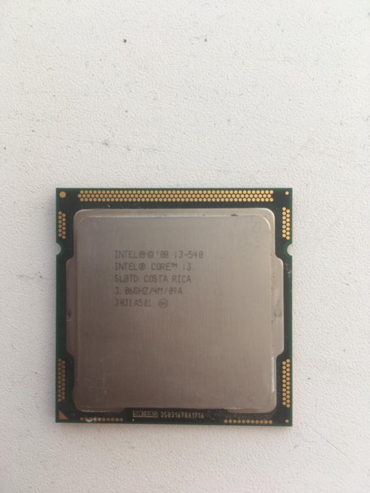 Intel core tm i3 540. Intel core tm i3 540