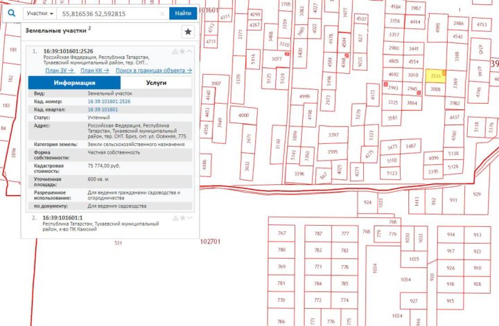 Карта садоводческих товариществ набережные челны