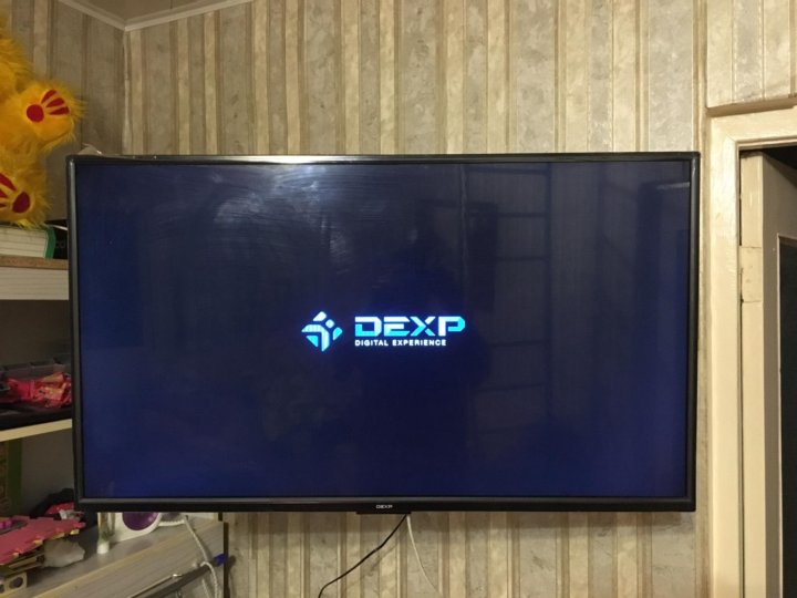 Новый телевизор dexp