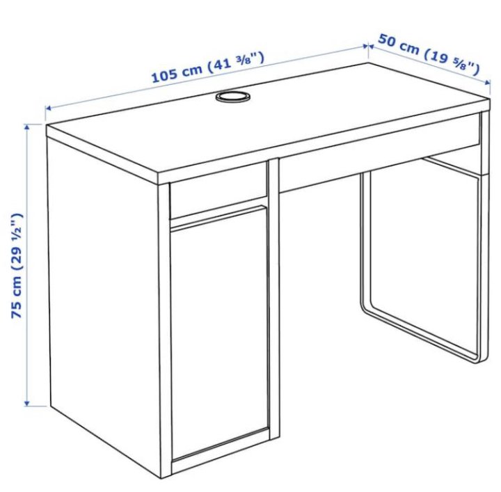 Стол икеа микки размер