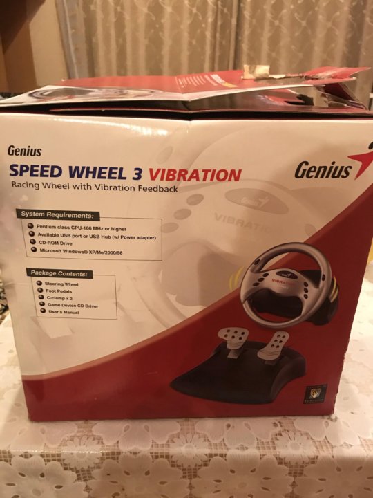 Руль Genius Speed Wheel 3 Vibration – купить, цена 3 000 руб., дата ...