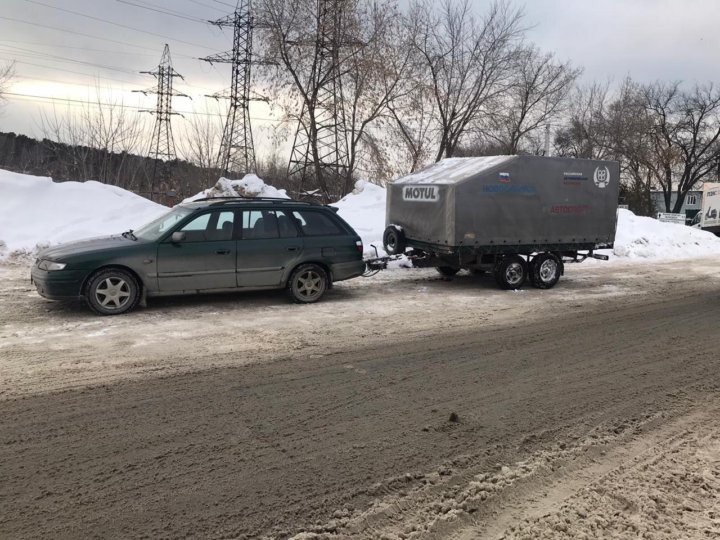 Прицепы горно алтайск. Накат автомобиля.