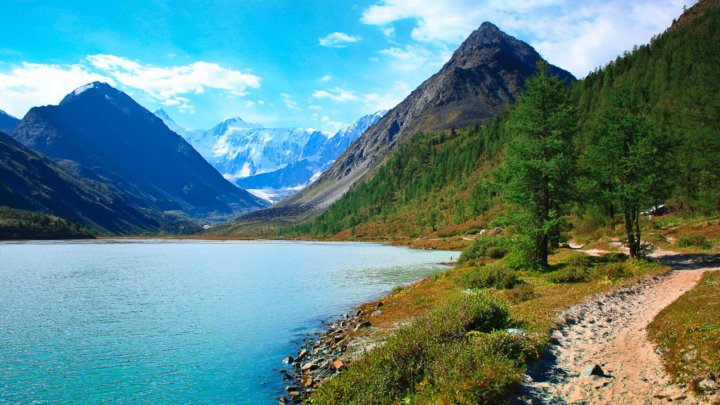 Горный алтай горизонтальное фото