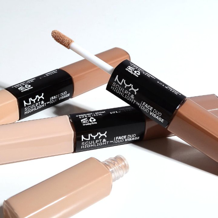 Nyx sculpt. NYX Sculpt Highlight face Duo. Двухсторонний консилер НИКС. Двусторонний консилер для контурирования. NYX двустороннее средство для контурирования Sculpt Highlight.