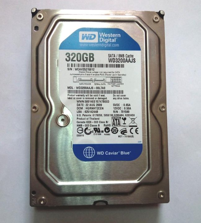 Western Digital 320 ГБ 320gb.