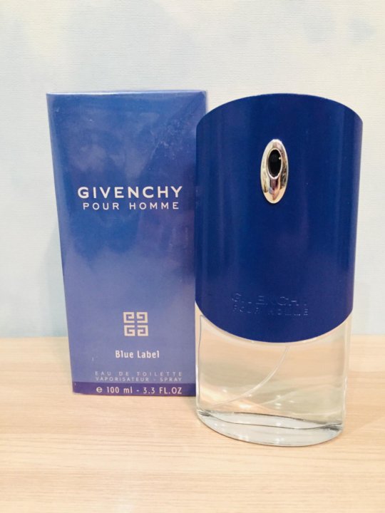 Givenchy blue label pour