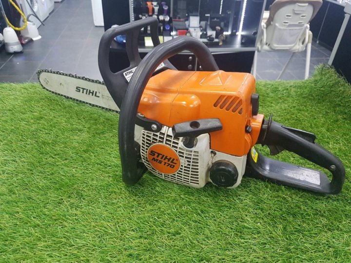 Бензиновые пилы штиль. Цепная бензиновая пила Stihl MS 170.