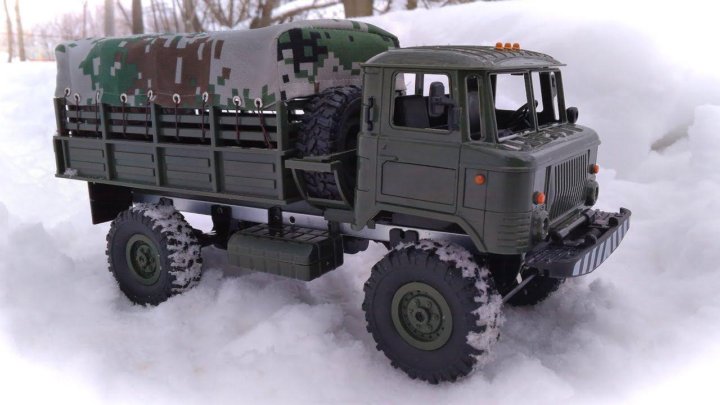 Газ 66 на радиоуправлении тюнинг Грузовик радиоуправляемый с разным оборудованием. - купить в Санкт-Петербурге, ц