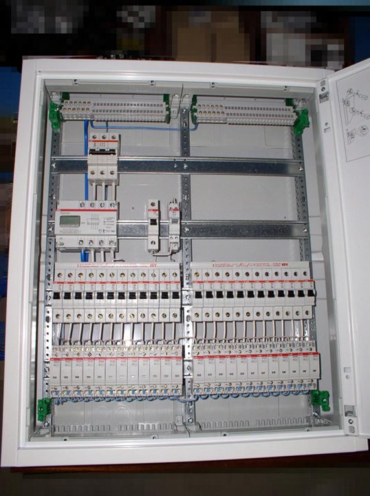 Сборка электрического шкафа для частного дома