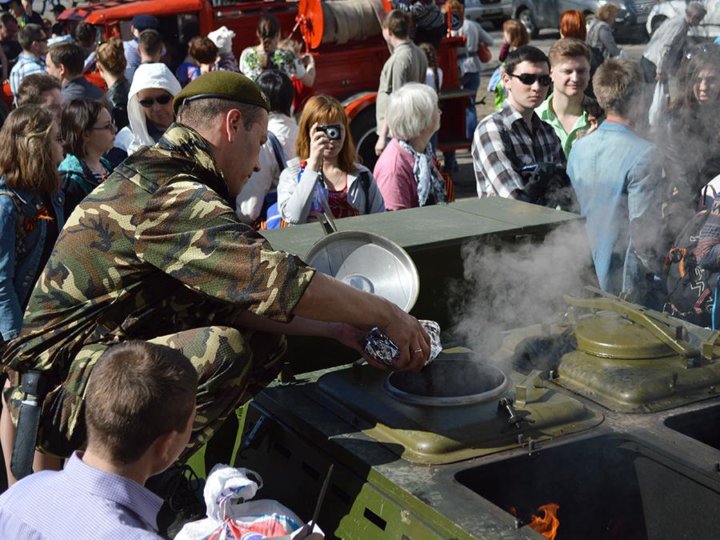 Солдатская каша в хабаровске