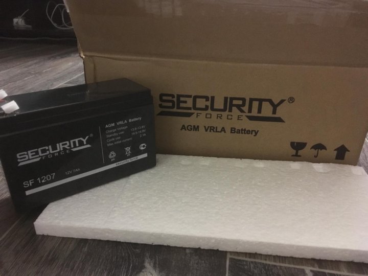 Security force аккумулятор 12в 7ач. Security force аккумулятор 12в 7ач