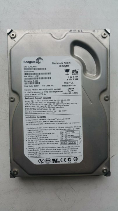 Схема hdd seagate barracuda