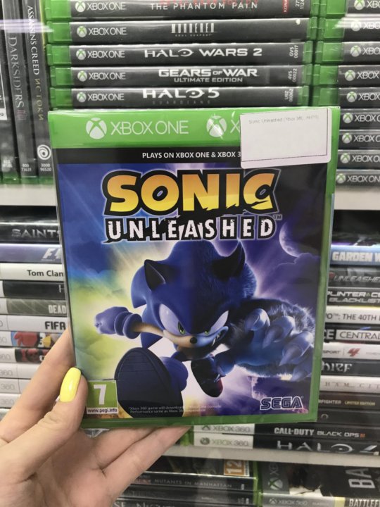 Sonic Unleashed (Xbox 360, Xbox One АНГЛ) .