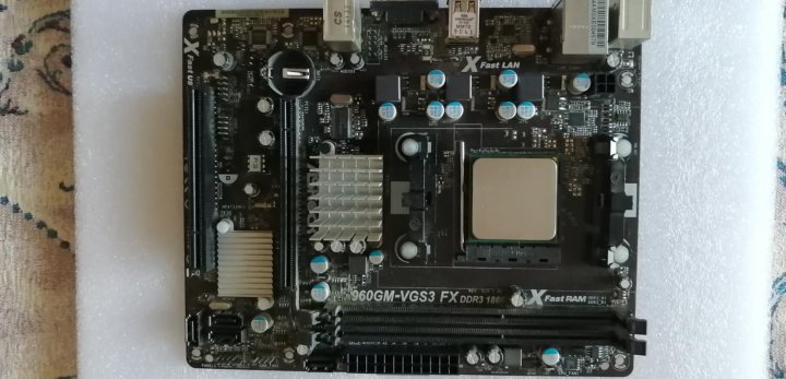 Asrock 960gm vgs3 fx нет изображения