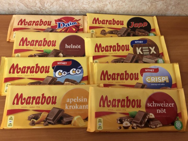 Шоколад икеа Marabou