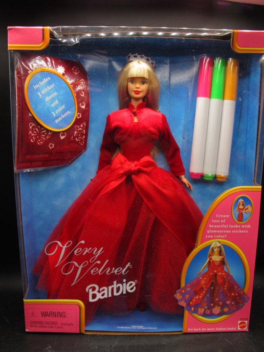 Very Velvet Barbie. 1998 1 28 2020