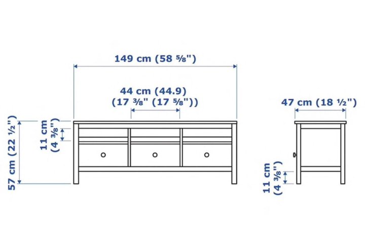 Тумба под телевизор икеа хемнэс