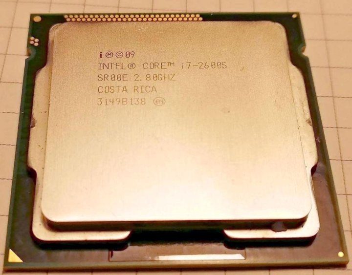 Intel Core i5 3450 3.10GHZ. I7 2600.