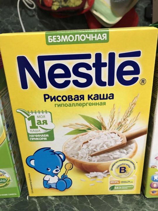 Каша нестле рисовая для грудничка