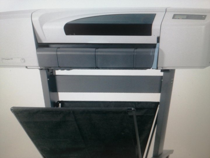 Hp designjet 510 не загружается