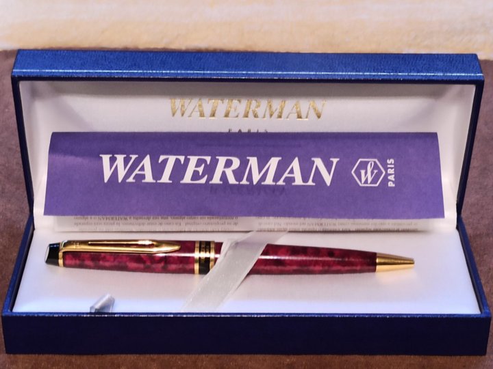 Ручка waterman paris. Waterman ручки Paris. Ручка Paris France Waterman.