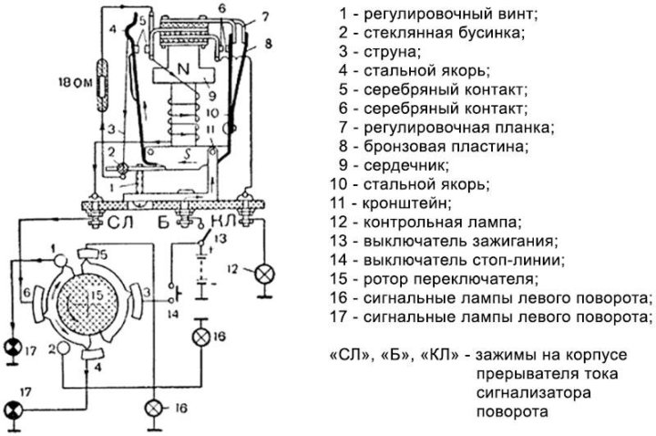 Рс491б схема подключения реле