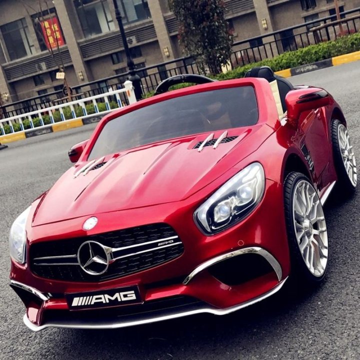 Мерседес Бенц SL 65 AMG красный