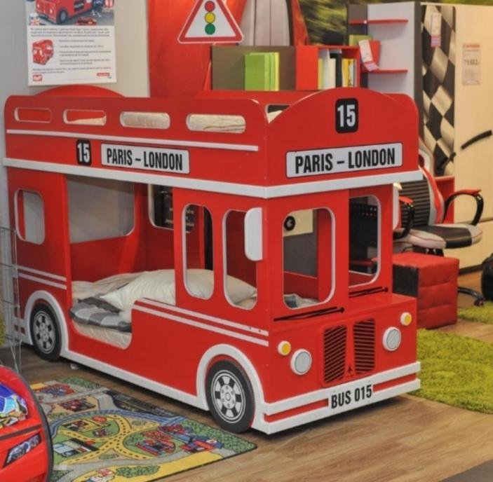 Hoff london bus кровать двухъярусная