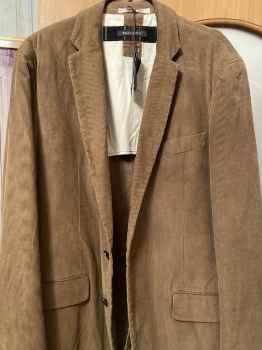 Пиджак вельветовый новый Marco Polo оригинал – купить в Иркутске, цена 4500 руб., продано 24 января – Пиджаки и костюмы