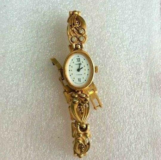 Часы чайка женские позолоченные