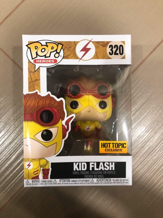 kid flash pop vinyl