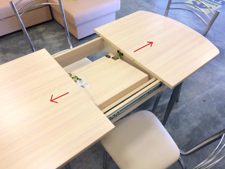 Стол обеденный Диско ПР с керамогранитом (корпус венге, столешница мрамор бежевы