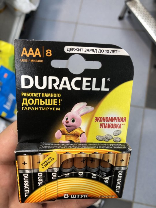 Аккумулятор аа duracell