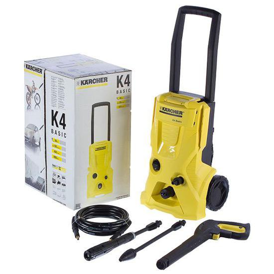 Karcher k basic. Karcher k 4 Basic. Керхер мойка к4 Басик. Кёрхер к4 Basic характеристики. Karcher k4 Basic выключатель пружина.